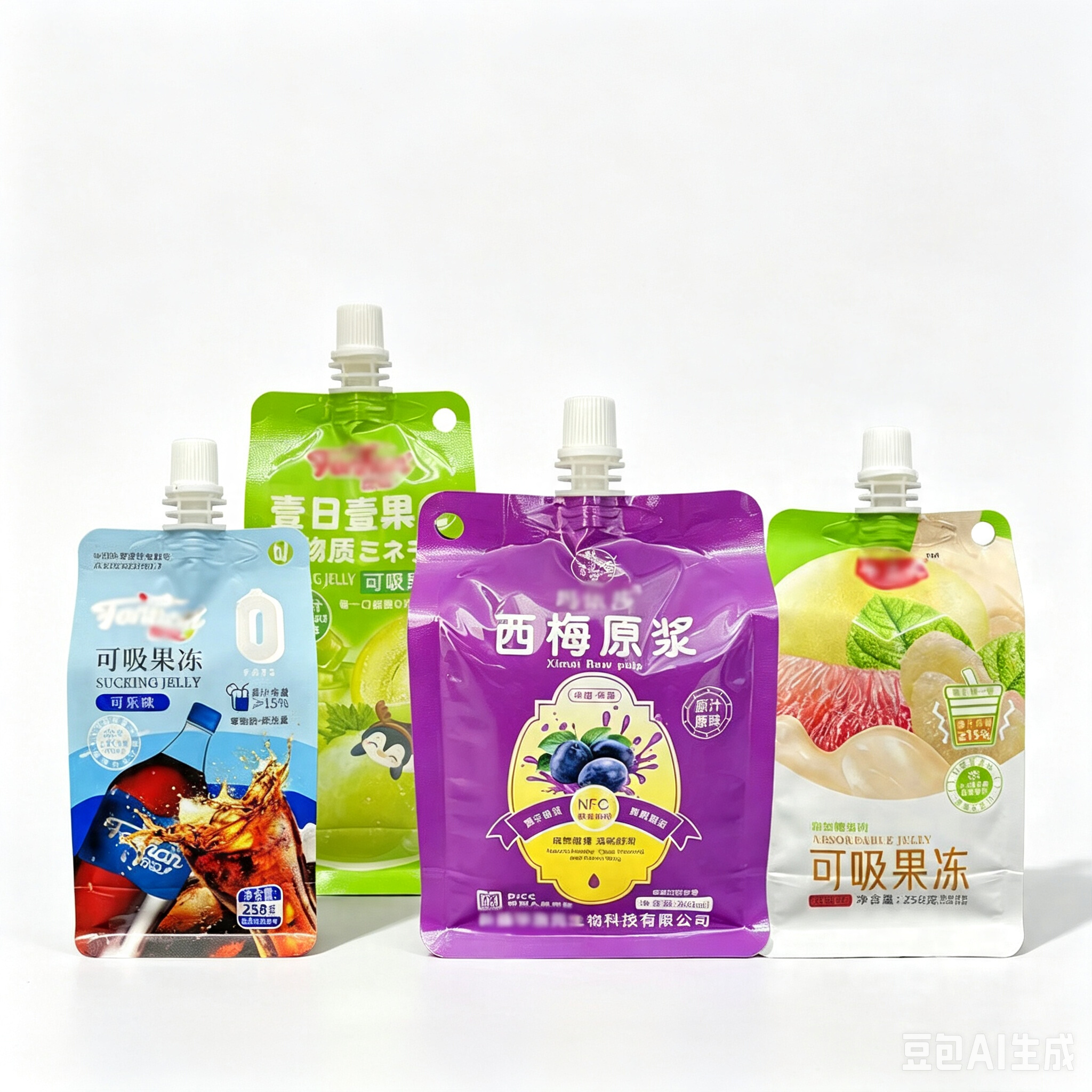 8-Side Seal Spout Pouch