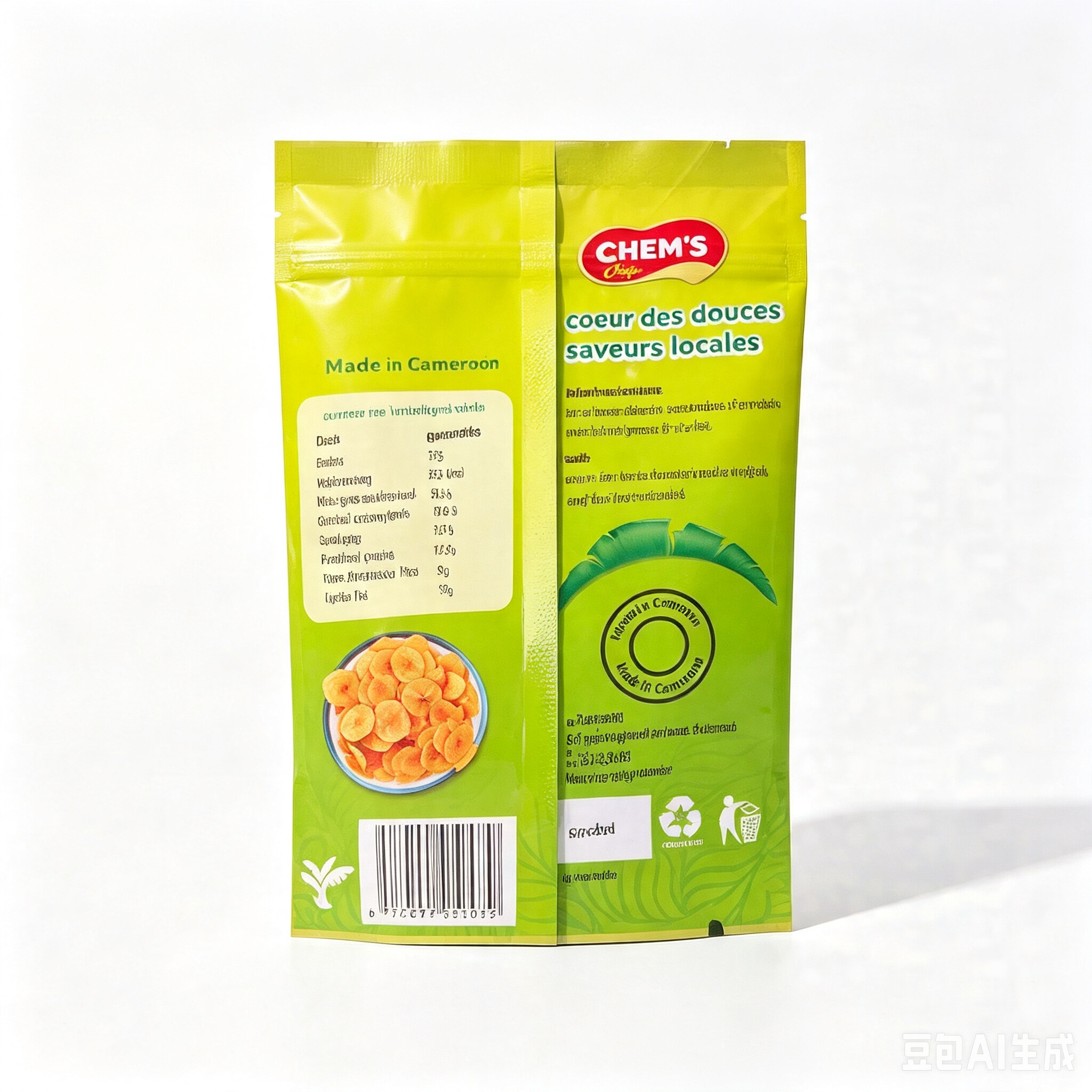 Back Seal Pouch With Easy Tear Notch thumbnail 3