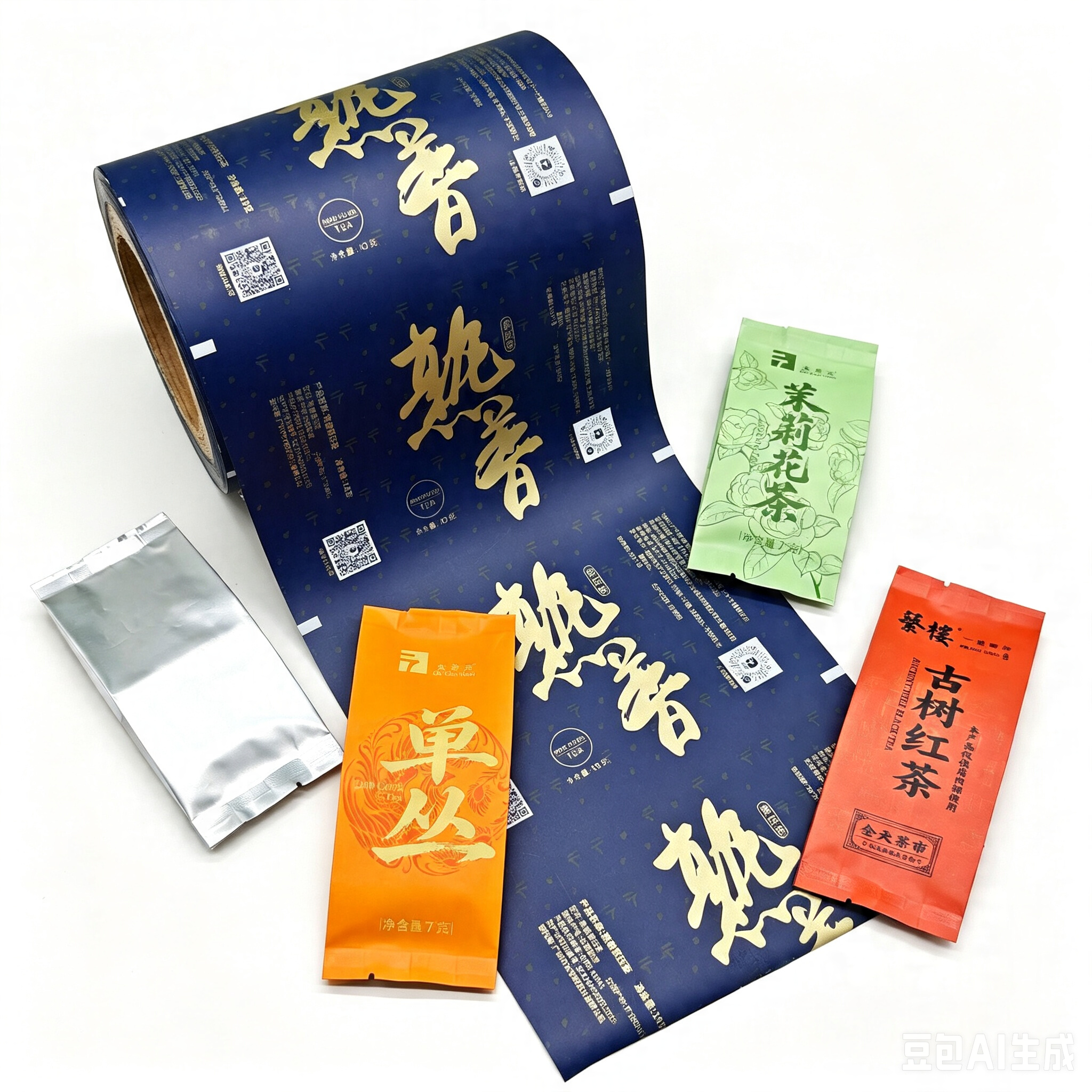 4-Side Seal Tea Pouch