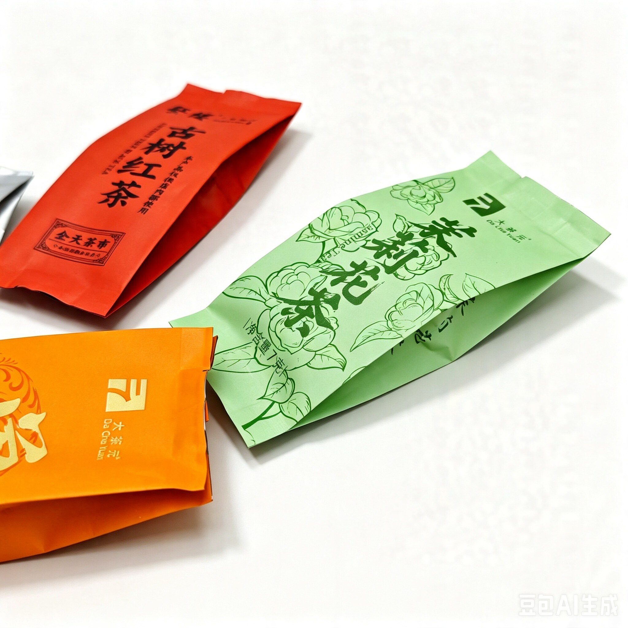 4-Side Seal Tea Pouch thumbnail 2