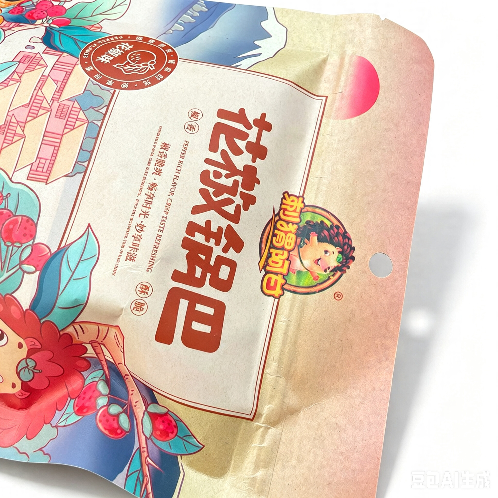 3-Side Seal Zipper Pouch thumbnail 2