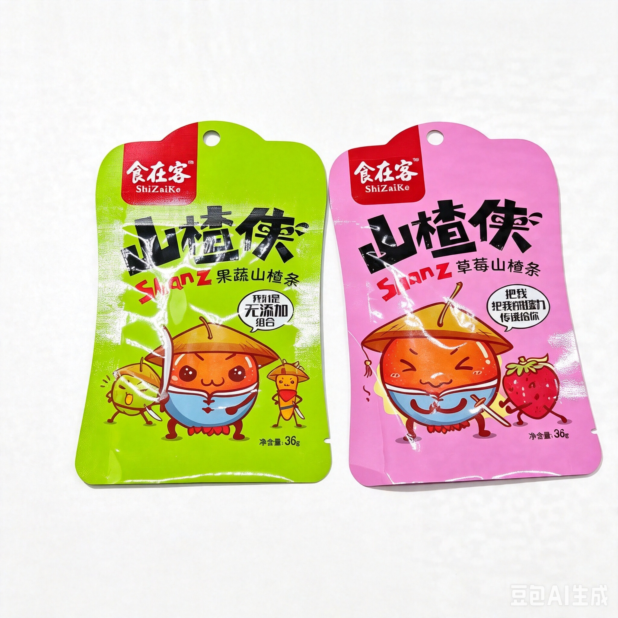 Shaped 3-Side Seal Pouch thumbnail 2