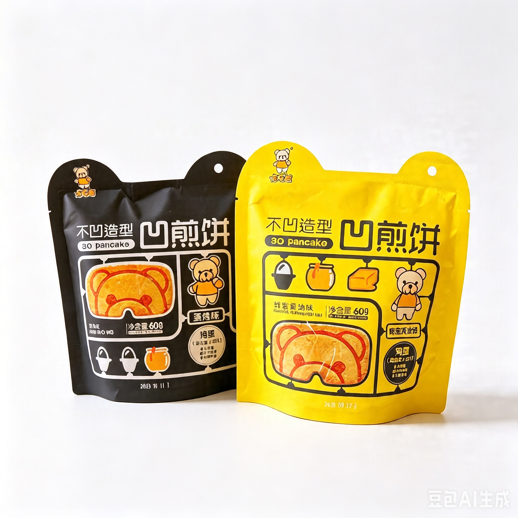 Shaped Zipper Pouch