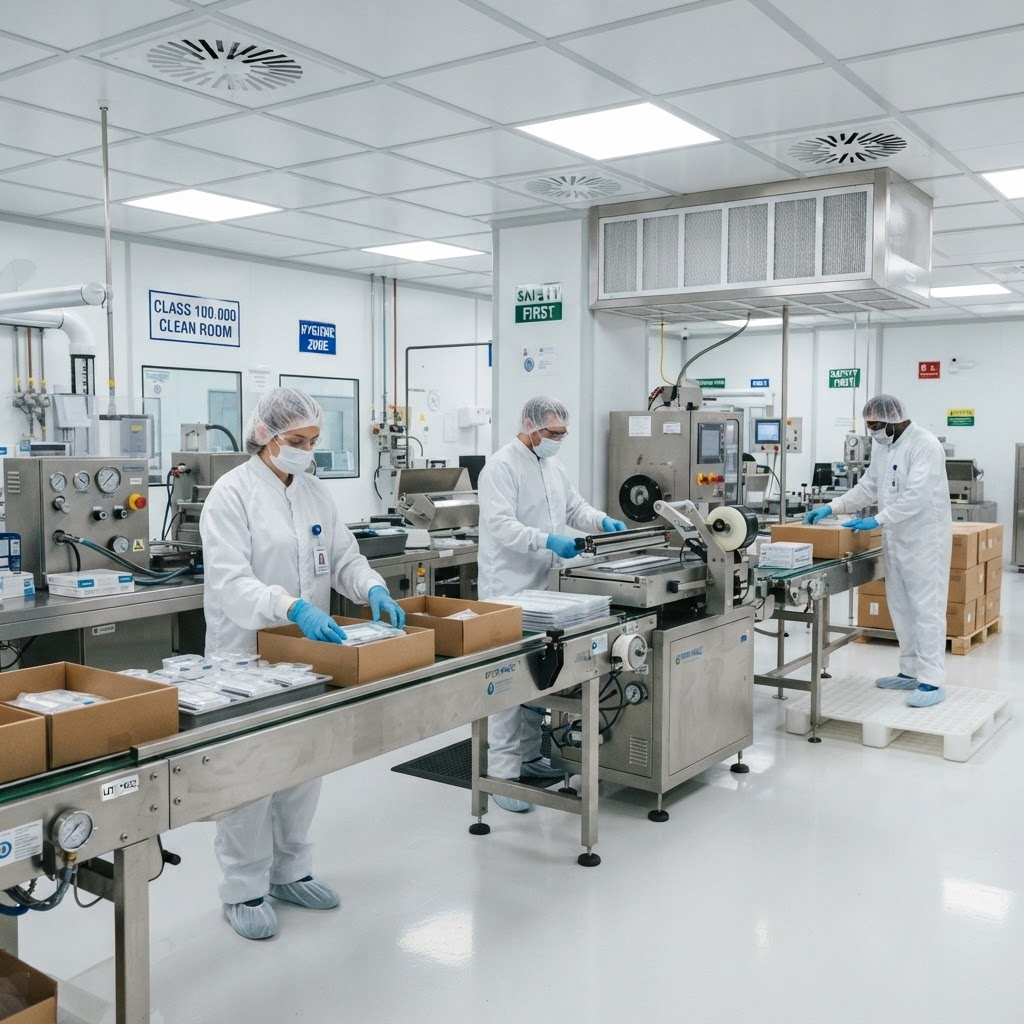 Class 100,000 clean room