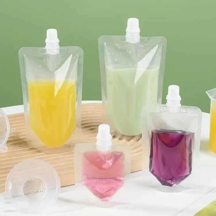 Clear Stand-Up Spout Pouch